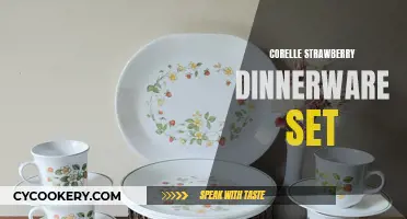 The Charm of Corelle Strawberry Dinnerware