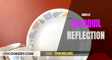 Corelle's Tranquil Reflection: A Tableware Dream