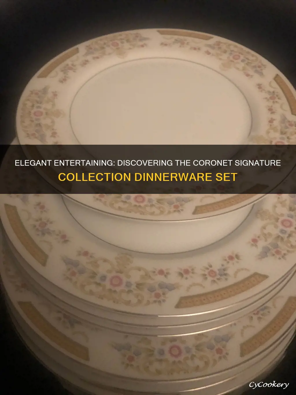 coronet signature collection dinnerware set