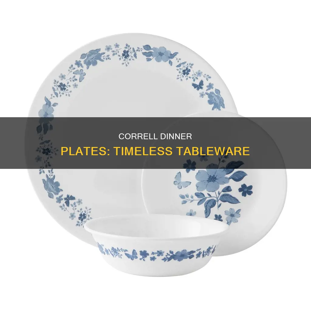 correll dinner plates