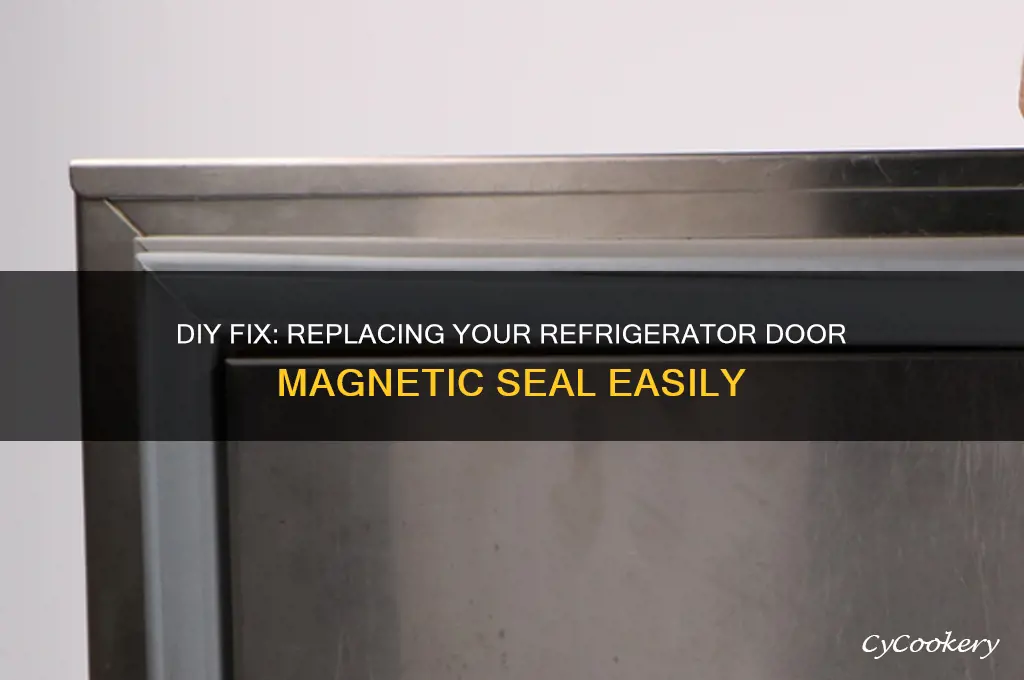 could i replace my refrigerator door magnetic seal