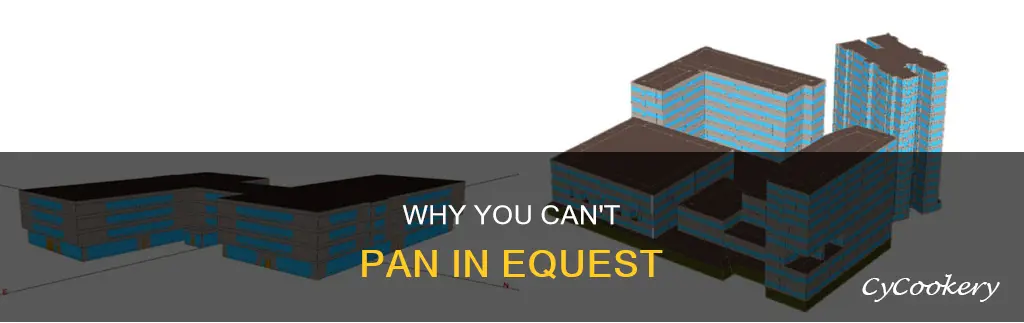 could not pan in equest