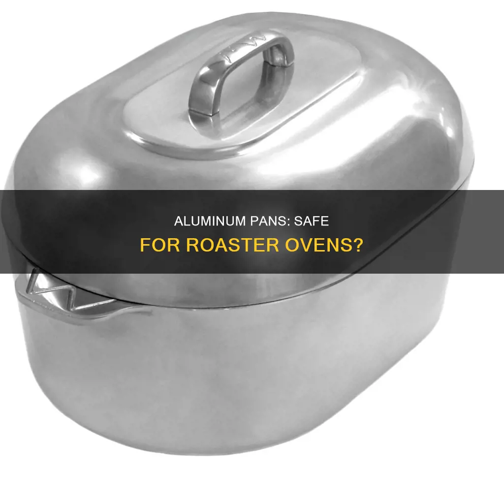 could you put aluminum pan in a roaster oven