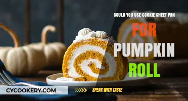 Can You Bake a Pumpkin Roll on a Cookie Sheet Pan?