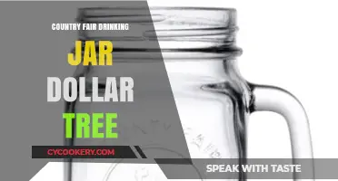 Country Fair Drinking Jars: Affordable Dollar Tree DIY Ideas