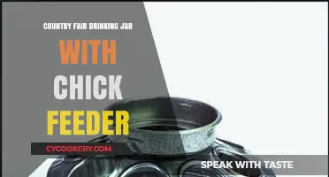 Country Fair Mason Jar Chick Feeder: Rustic DIY Poultry Care