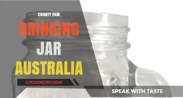 Sipping Down Under: Australia's County Fair Drinking Jar Trend
