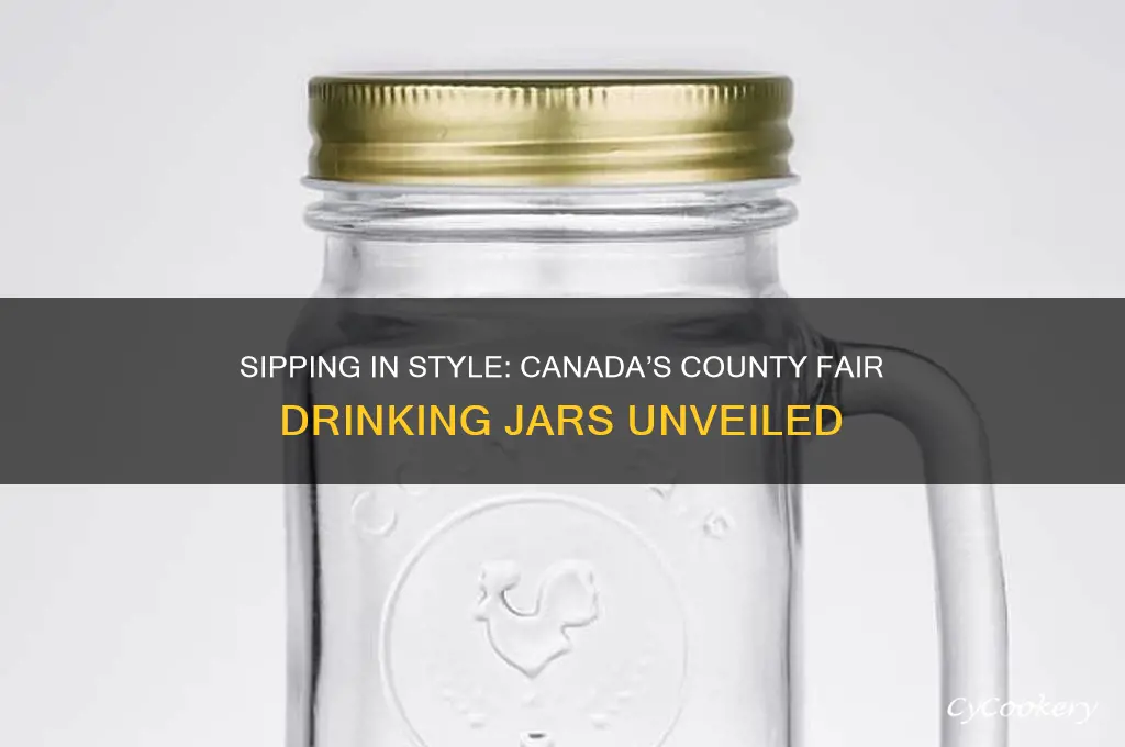county fair drinking jar canada