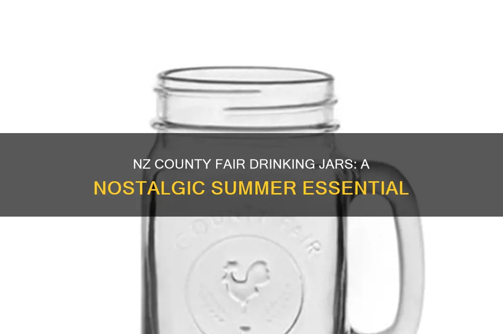 county fair drinking jar nz