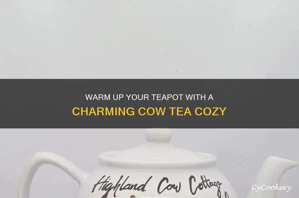 cow tea cozy