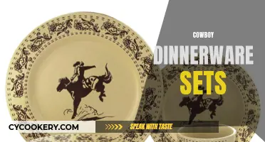 Rustic Ranch Chic: Exploring the World of Cowboy Dinnerware Sets