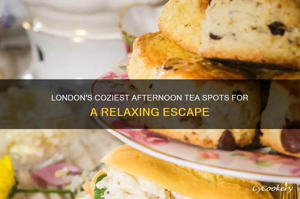 cozy afternoon tea london