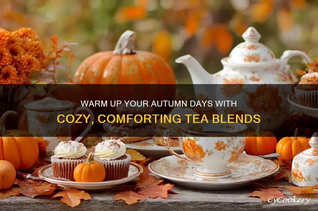 cozy autumn tea