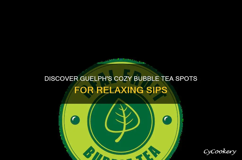 cozy bubble tea guelph