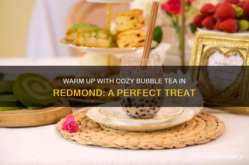 cozy bubble tea redmond
