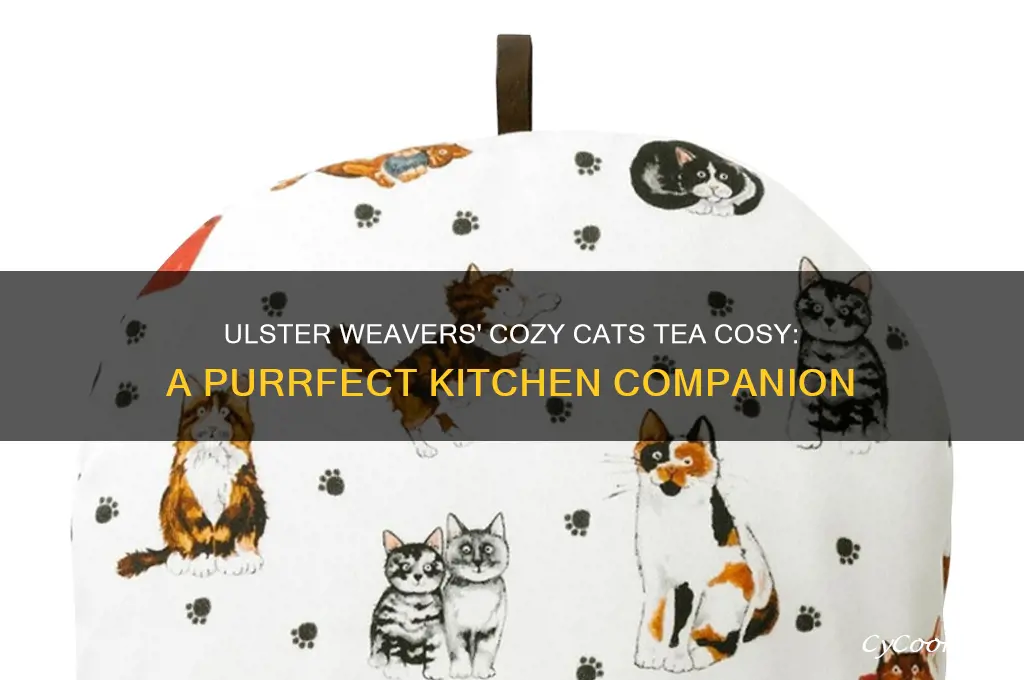 cozy cats tea cosy by ulster weavers