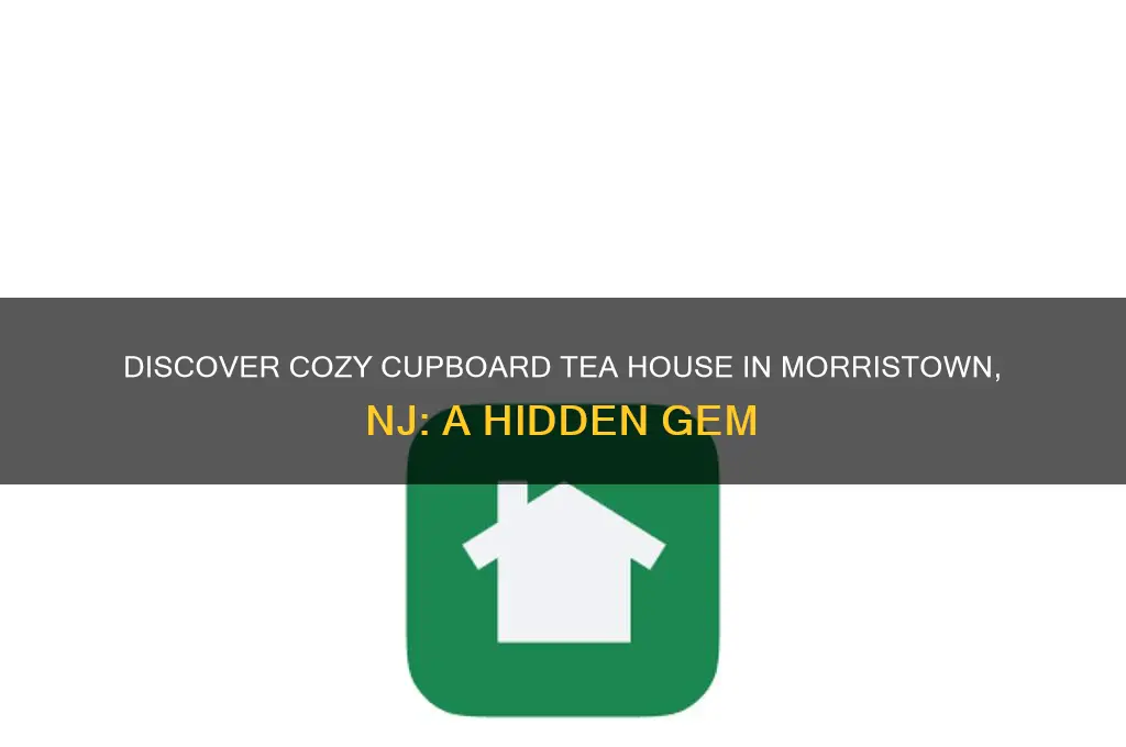 cozy cupboard tea house morristown nj