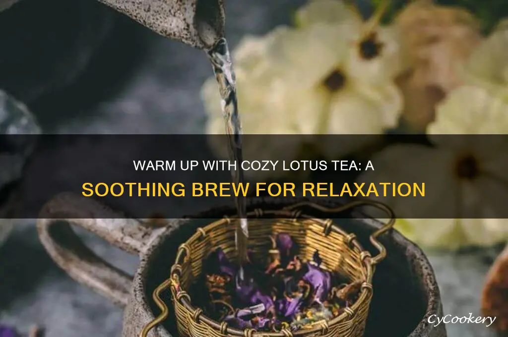 cozy lotus tea