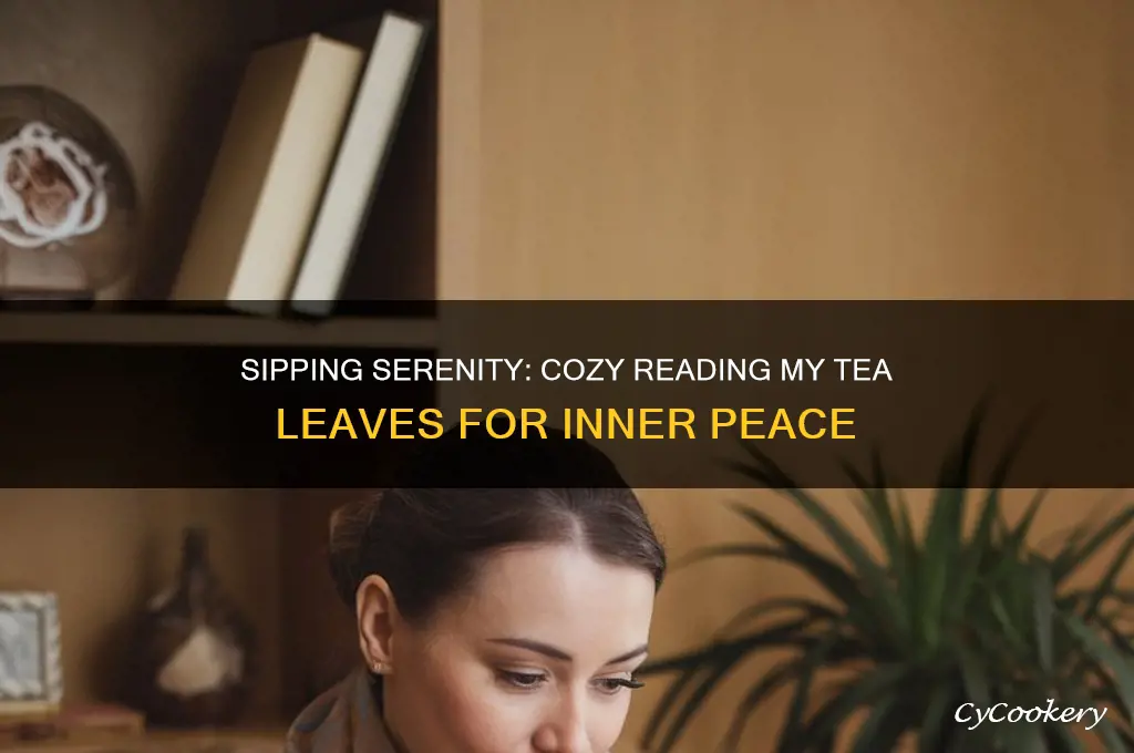 cozy reading my tea leaves