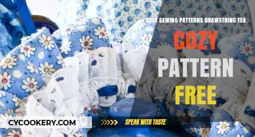Cozy Sewing Patterns: Free Drawstring Tea Cozy Tutorial