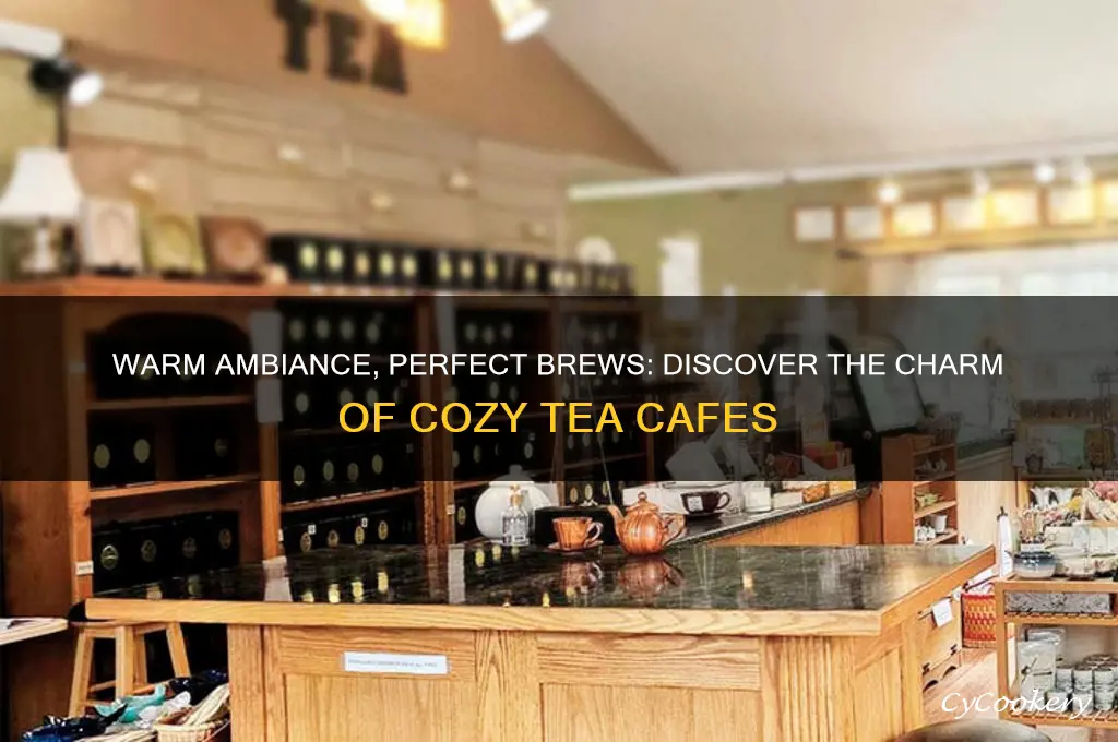 cozy tea cafe