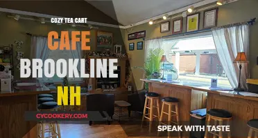 Warm Ambiance at Cozy Tea Cart Cafe in Brookline, NH