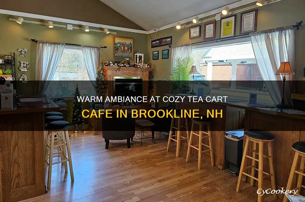 cozy tea cart cafe brookline nh
