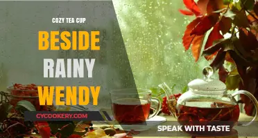 Warm Tea Comforts on a Chilly, Rainy, Windy Afternoon