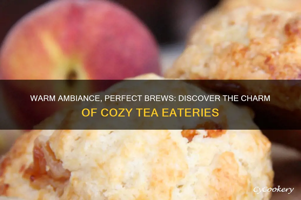 cozy tea eatery
