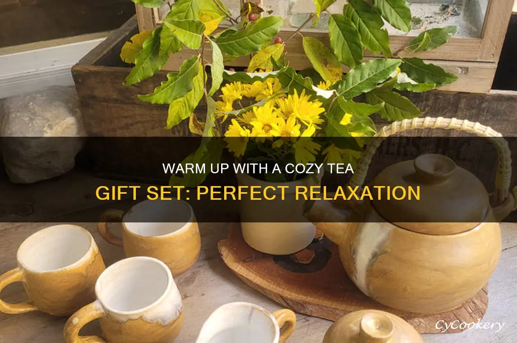 cozy tea gift set
