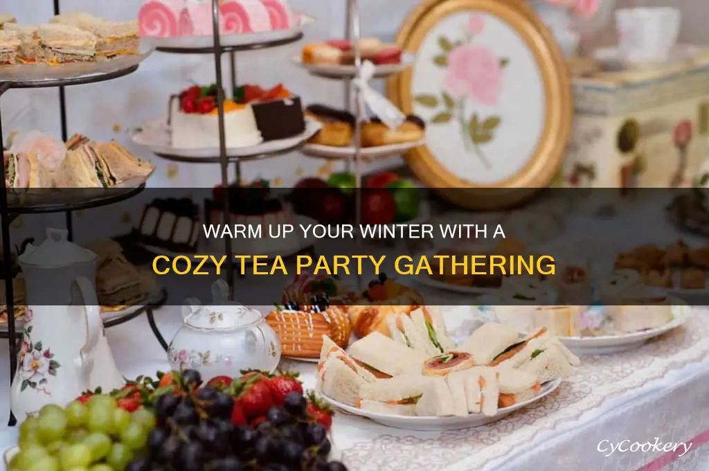 cozy tea party