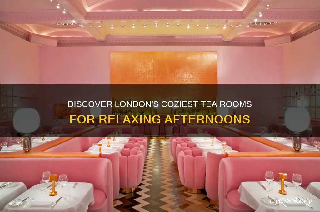 cozy tea rooms london