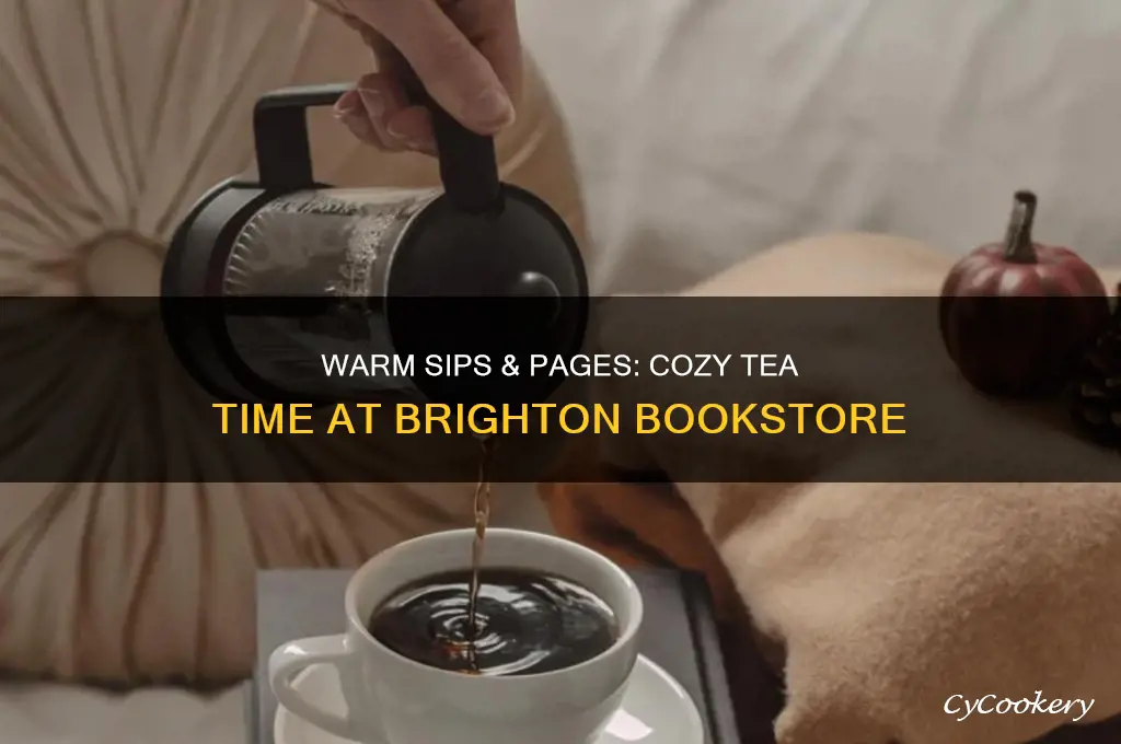cozy tea time welcome to the bookstore brighton