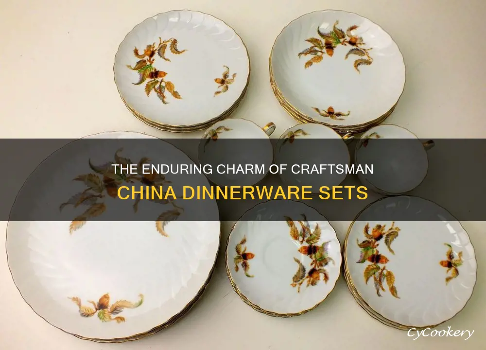 craftsman china dinnerware set