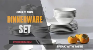 Unveiling the Vintage Charm: Exploring the World of Craigslist Gibson Dinnerware Sets