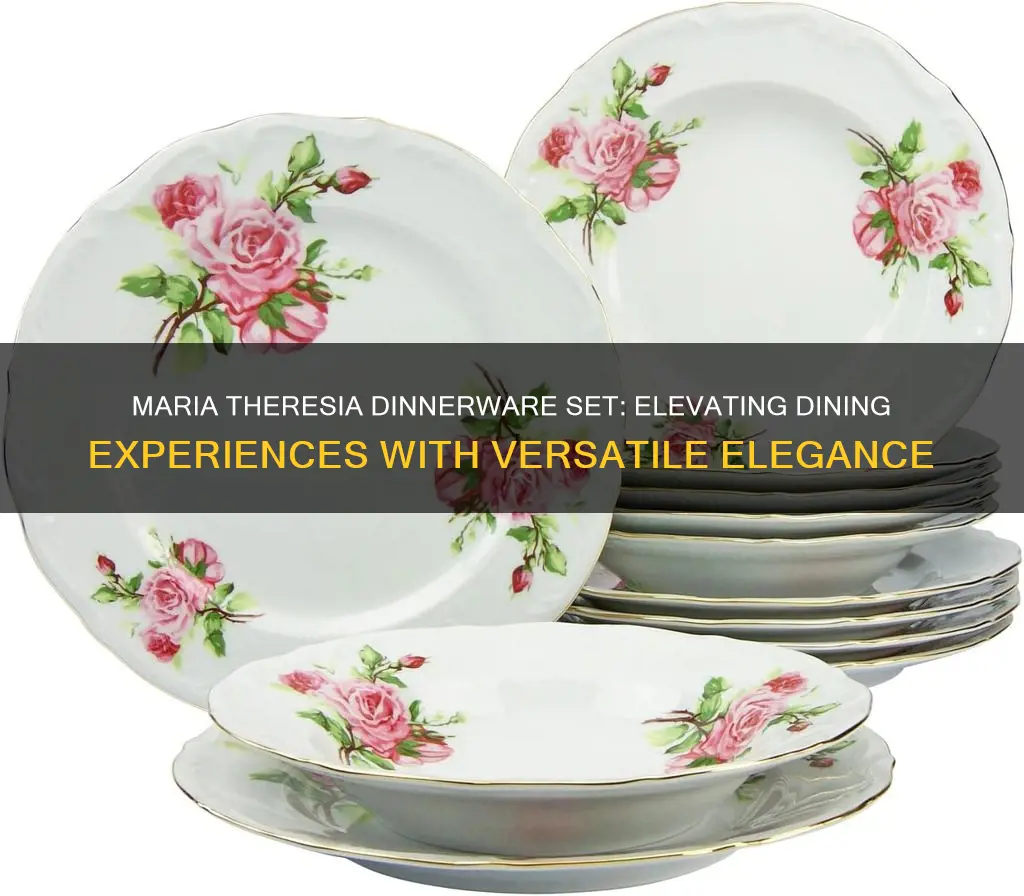 creatable maria theresia dinnerware set