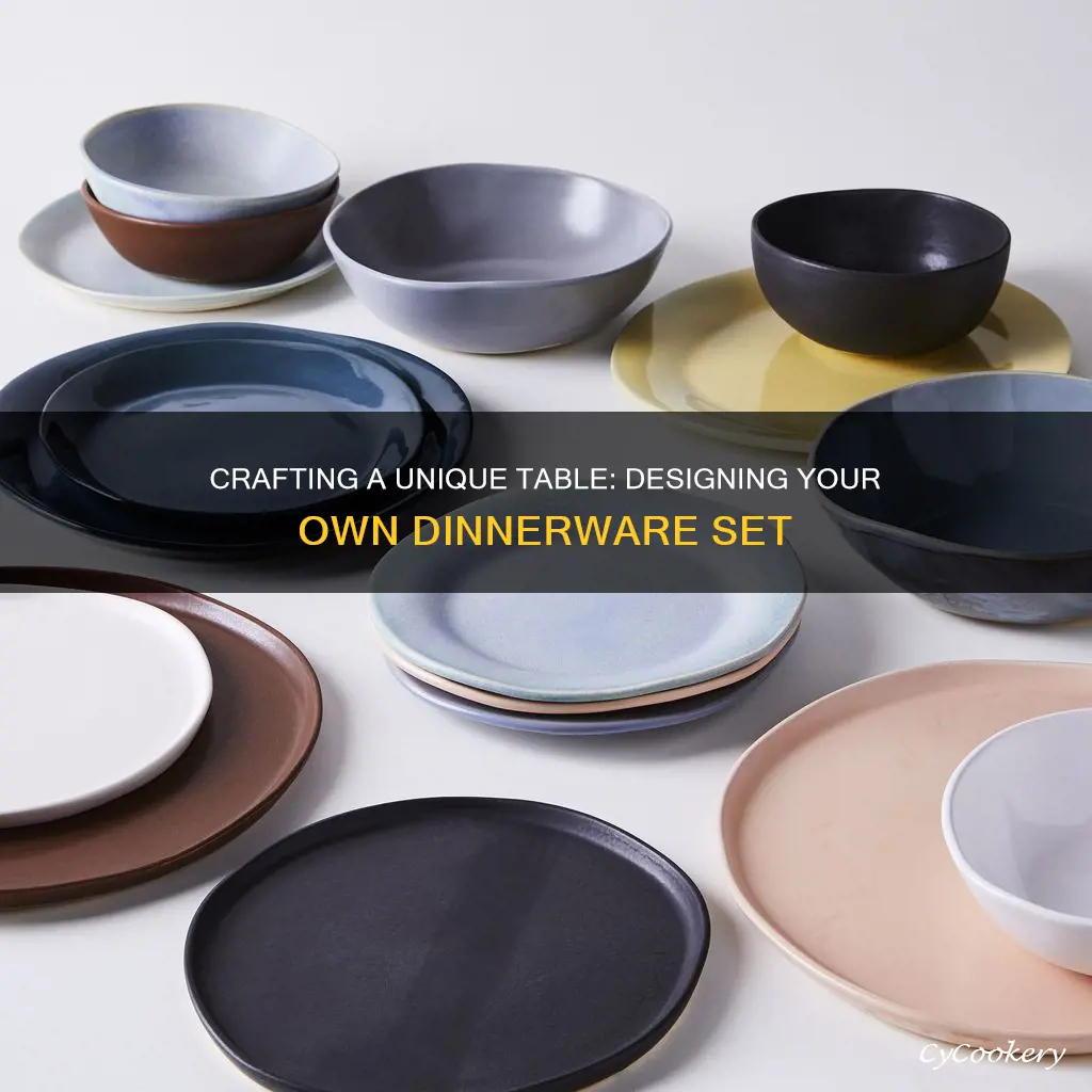 create your own dinnerware set