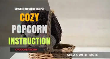 Crochet Hedgehog Teapot Cozy: Popcorn Stitch Instructions & Tips