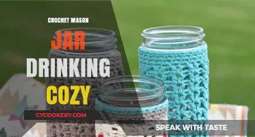 Crochet Mason Jar Cozy: Stylish DIY Drink Sleeves for Summer