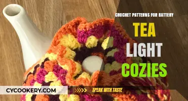 Crochet Patterns for Battery Tea Light Cozies: Creative DIY Ideas
