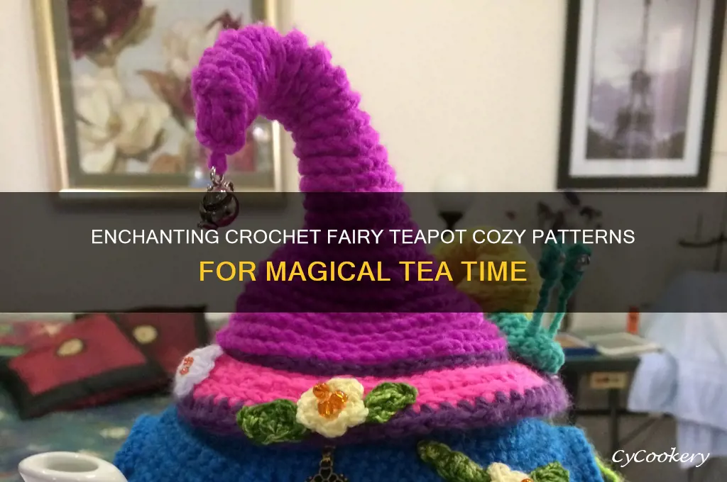 crochet patterns for fairy tea pot cozy