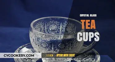 Elegant Crystal Glass Tea Cups: Elevate Your Tea Experience