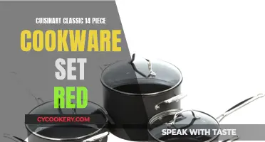 Cuisinart's Vibrant Red Cookware Set: A Classic Choice for the Modern Kitchen