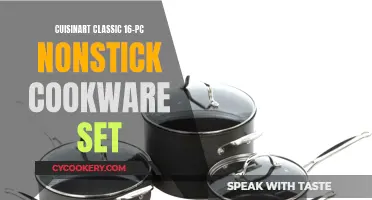 Cuisinart Classic 16-pc Nonstick Cookware Set: A Comprehensive Kitchen Companion