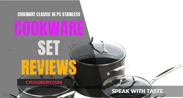 Cuisinart Stainless Steel Shine: A Comprehensive Review of the Classic 16-Piece Cookware Set