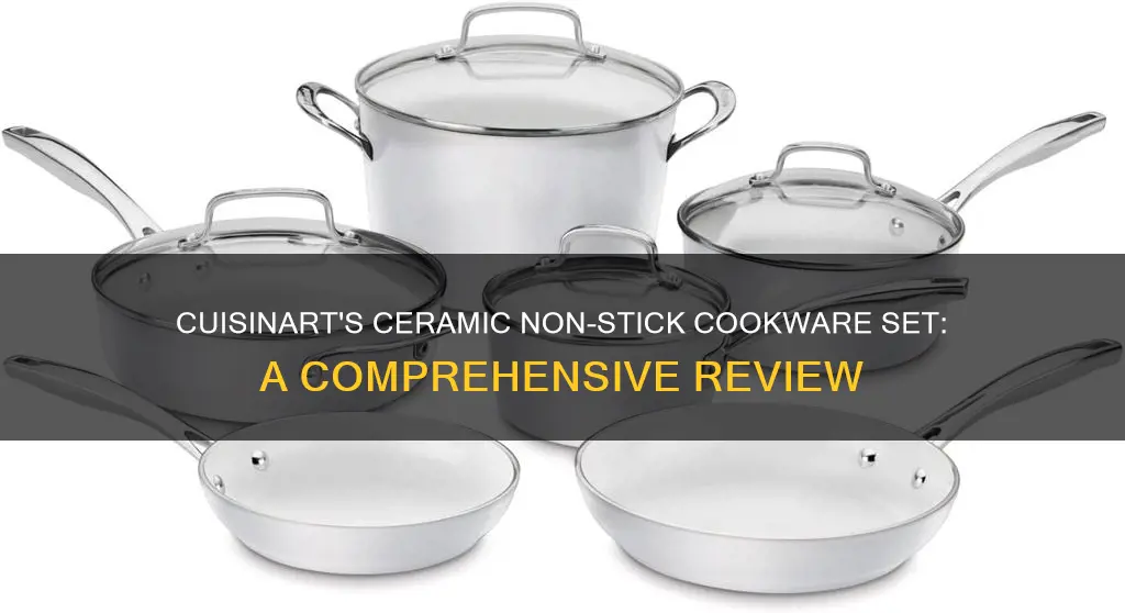 cuisinart classic ceramic non-stick 14-piece cookware set reviews