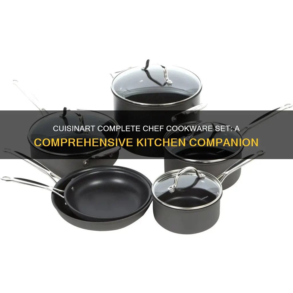 cuisinart complete chef 22 piece cookware set