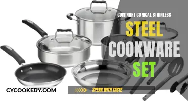 Cuisinart Conical Stainless Steel Cookware Set: A Comprehensive Kitchen Companion