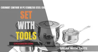 Stainless Steel Sophistication: Elevating Your Kitchen with the Cuisinart Contour Cookware Set