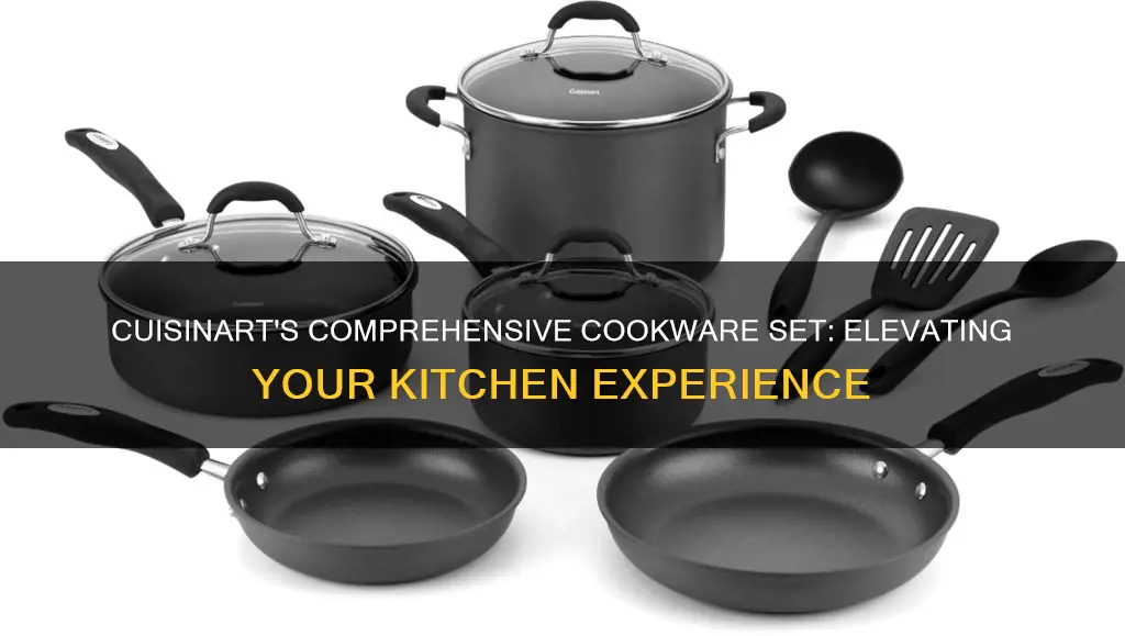 cuisinart cookware set 11 piece model number 533-24h